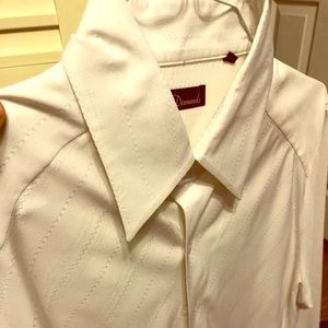 7 Diamonds White Shirt